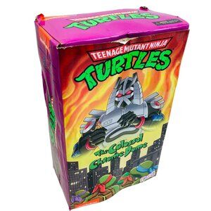 NECA Teenage Mutant Ninja Turtles: The Colossal Chrome Dome Action Figure New *